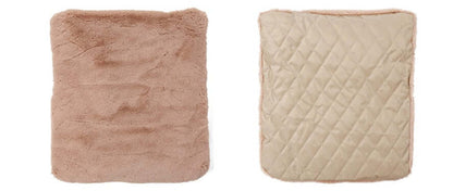 2 In 1 Pet Dog Carrier Folding Car Seat Pad Thickened Multi-purpose Pet Bed Dog Car Mattress Pets Supplies product image showing both sides.