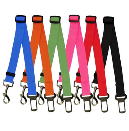 Fixed Strap Polyester Dog Strap Dog Leash Dog Leash in various colors including blue, orange, green, pink, red, and black.