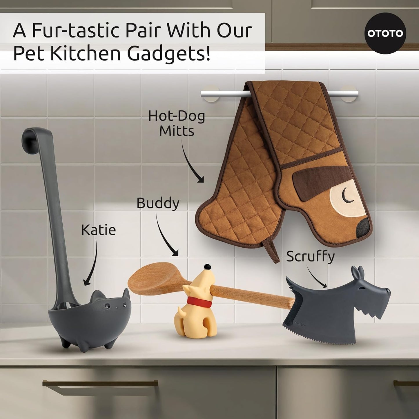 Vantio Ototo HairAway - Reusable Pet Hair Removal Tool